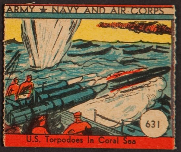 631 US Torpedoes In Coral Sea